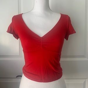 BRANDY MELVILLE gina top red